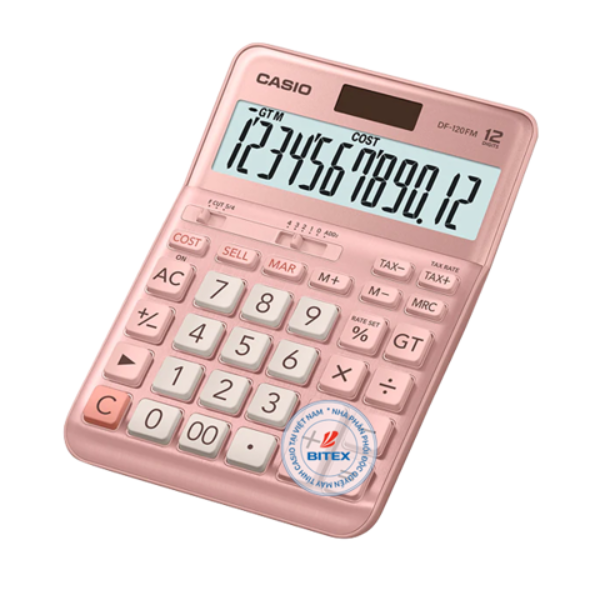 Máy Tính Casio DF - 120FM - PK