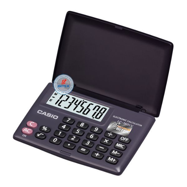 Máy Tính Casio LC-160TV-BK