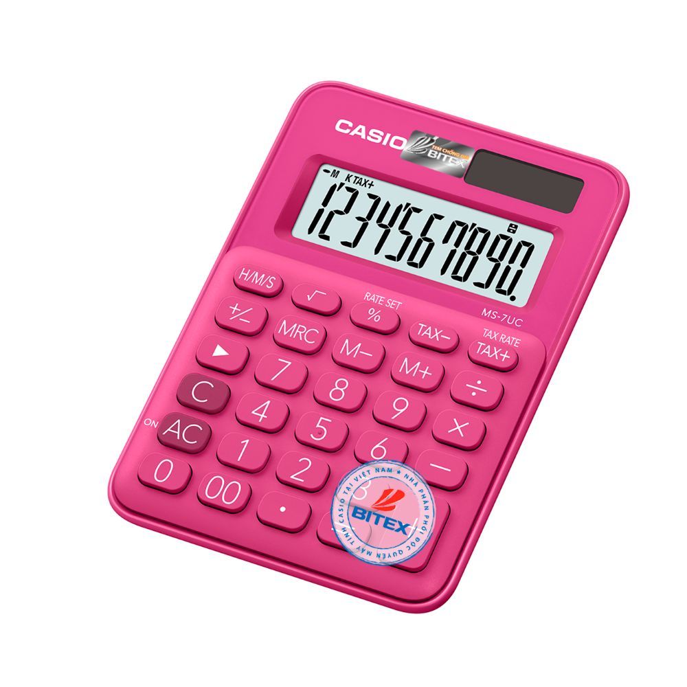 Máy Tính Casio MS7UC-RD