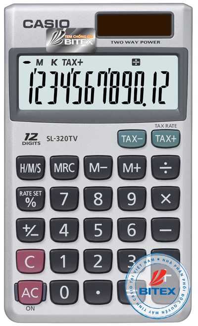 Máy tính casio SL320TV