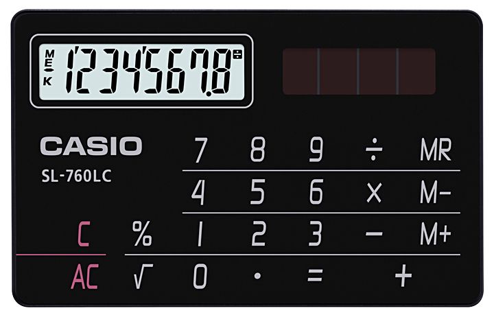 Máy Tính Casio SL - 760LC - BK