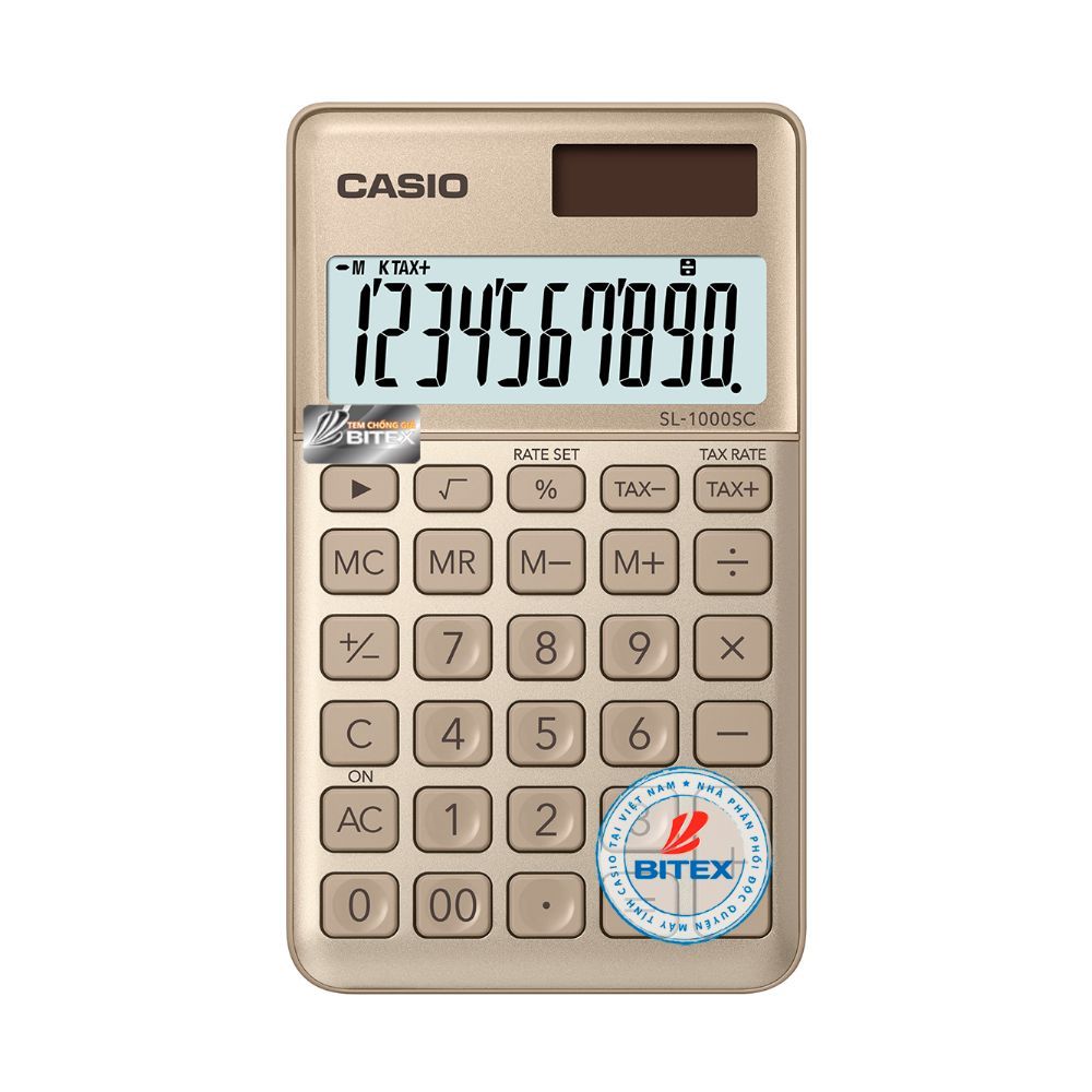 Máy Tính Casio SL1000SC-GD