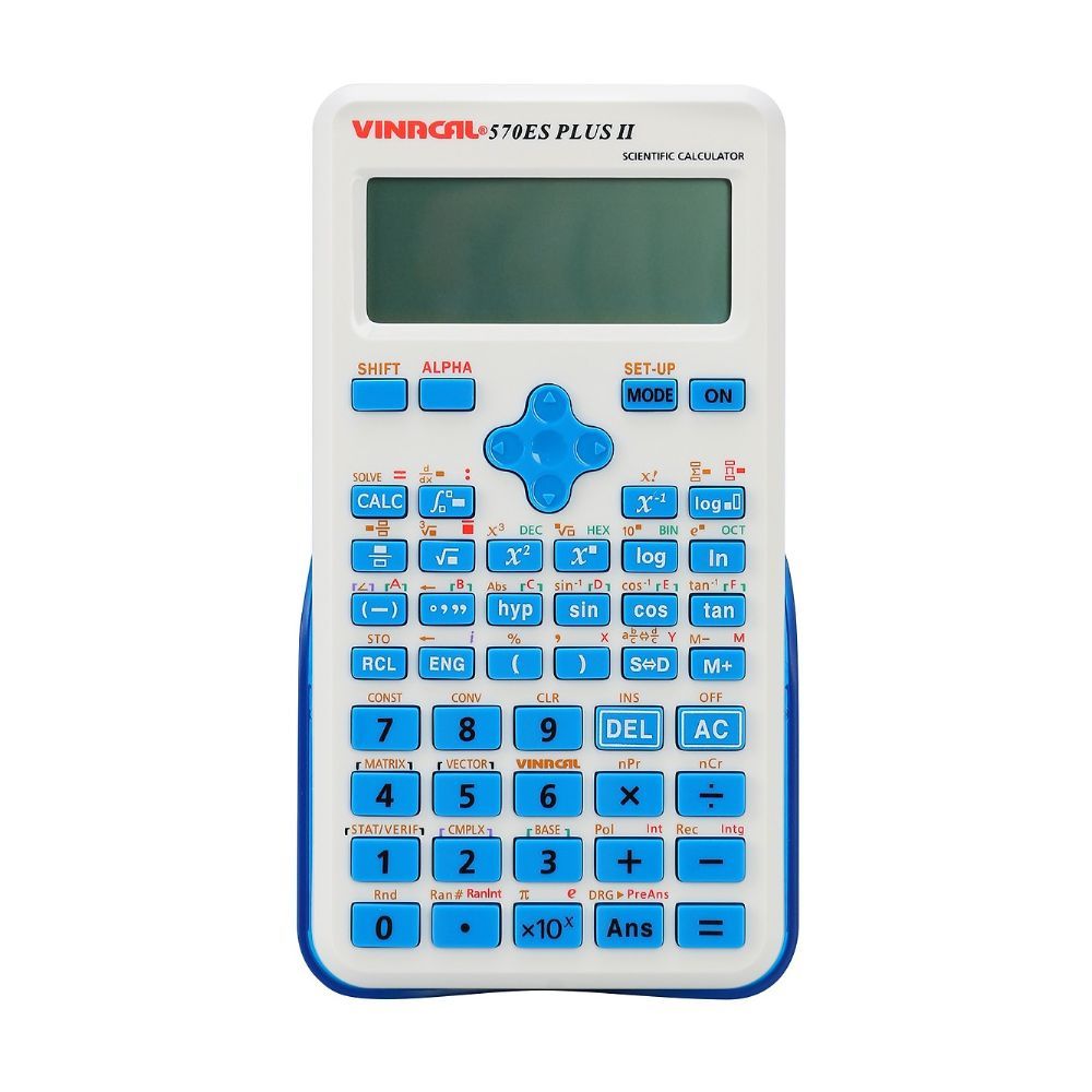 Máy Tính Học Sinh Vinacal 570ES Plus II (Màu Xanh Dương)