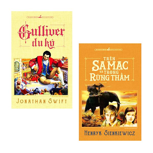 Combo Gulliver Du Ký ( Gulliver Du Ký + Trên Sa Mạc Và Trong Rừng Thẳm)