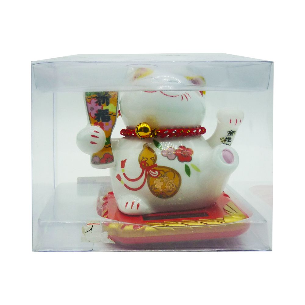 Mèo Thần Tài Gốm Sứ 6K