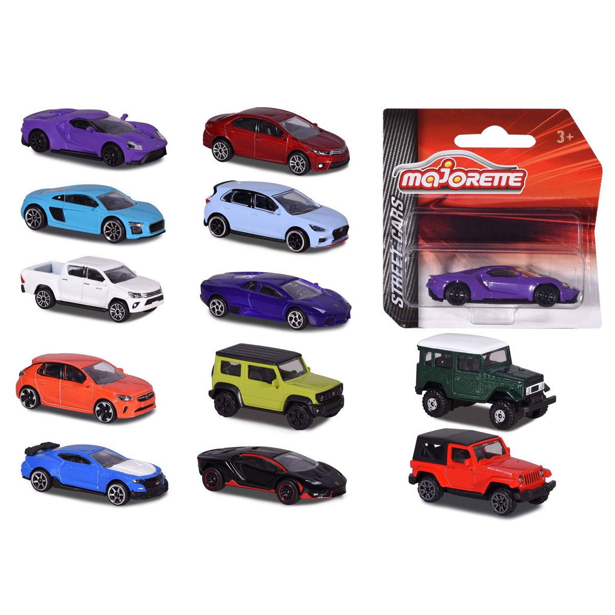 212053051 Xe Mô Hình MAJORETTE Street Cars