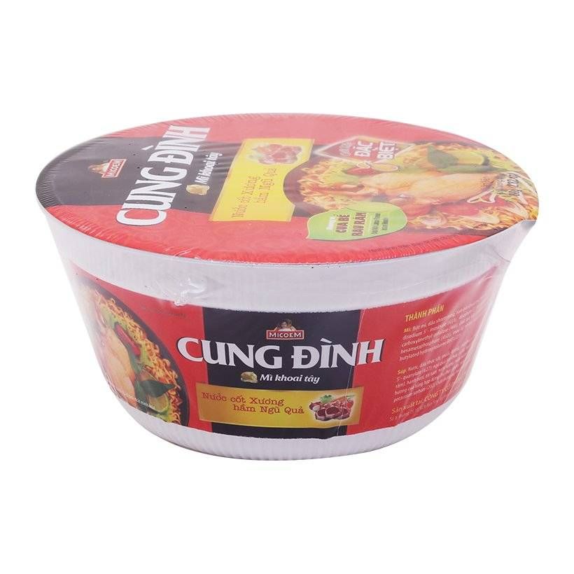 Mì Cung Đình tô cua bể rau răm 80gr*12