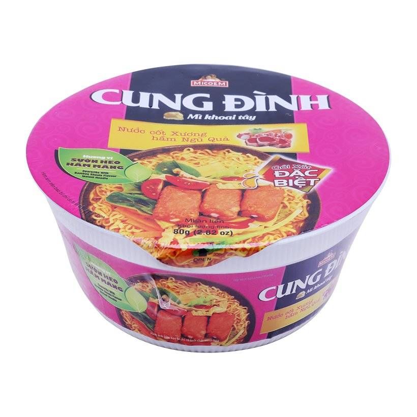 Mì cung đình sườn heo hầm năng 80gr*12