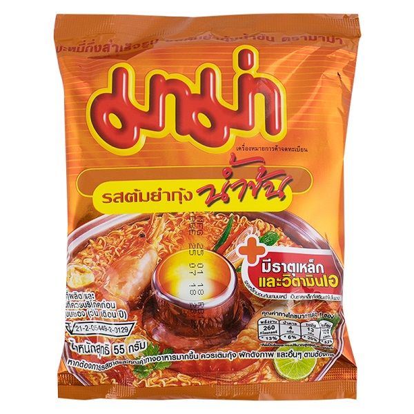 Mì Hương Tôm Sốt Kem TomYum Mama 55g