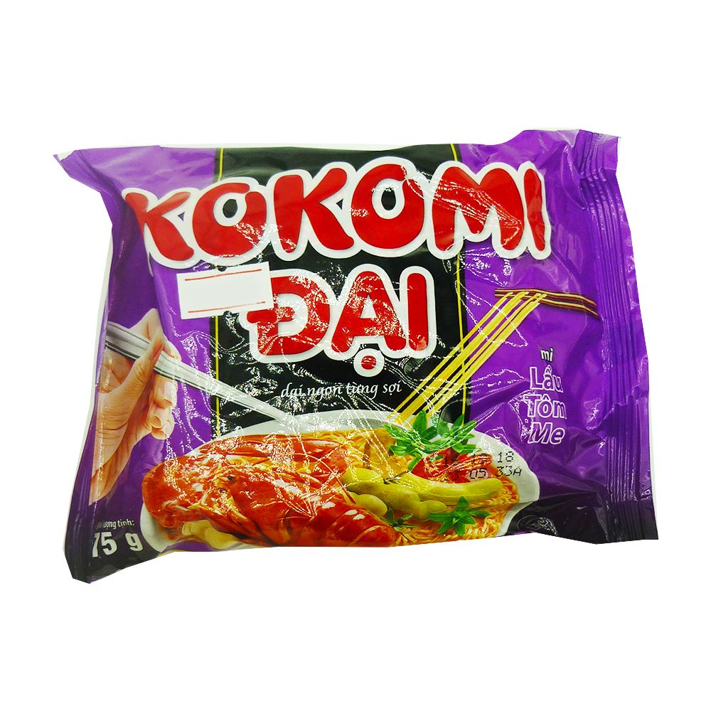 Mì Kokomi Đại Hương Lẩu Tôm Me 75g