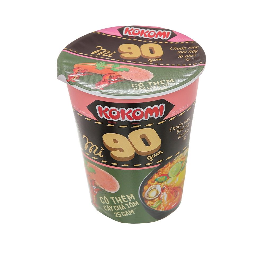 Mì Ly Kokomi Chua Cay - Chả Tôm - 90g