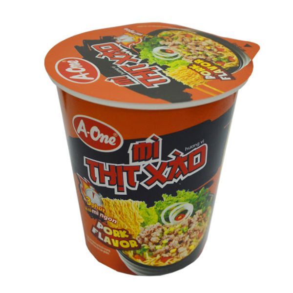 Mì Ly Ăn Liền A-One Thịt Xào 65g