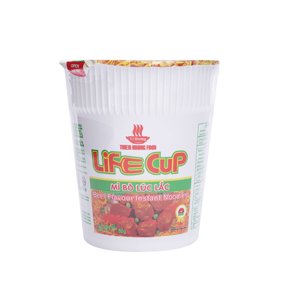 Mì Ly Bò Lúc Lắc Life Cup 60g
