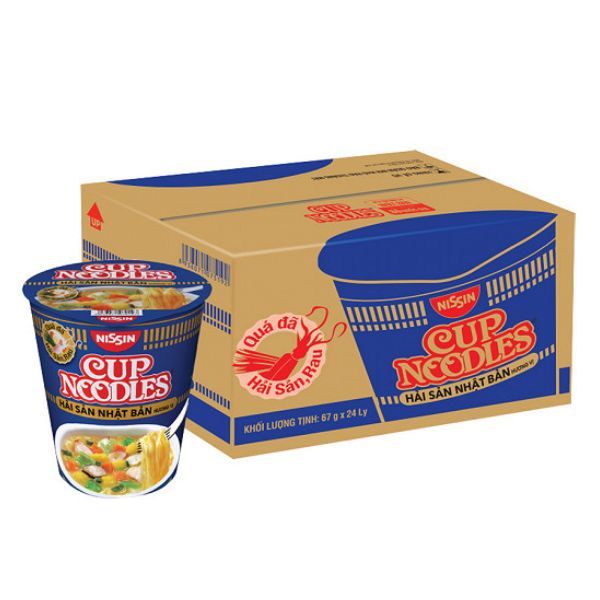 Mì Ly Nissin Hương Vị Hải Sản 67g