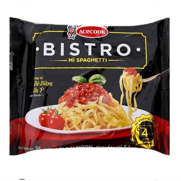 Mì Spaghetti Bistro Hương Vị Xốt Bò Bằm Kiểu Ý 95g