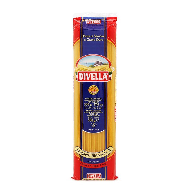 Mì Spaghetti Ristorante 8 Divella (500g)