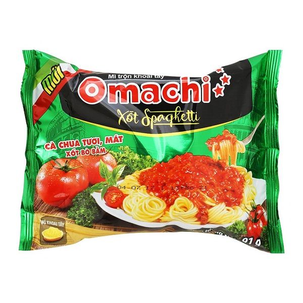 Mì Trộn Khoai Tây Xốt Spaghetti Omachi Vị Bò 91g