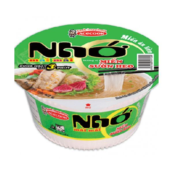 Miến Ăn Liền Nhớ Mãi Mãi - Miến Sườn Heo