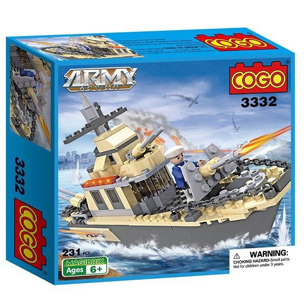 Mô Hình Cogo - Tàu Thủy 3332 (231 Mảnh Ghép)