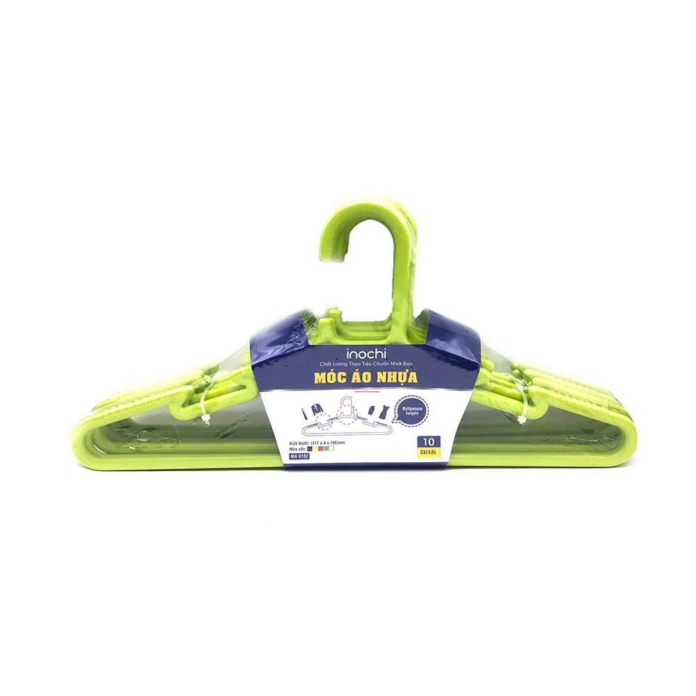 Móc Áo Nhựa Inochi MA 0182 (10 Cái/ Lốc)