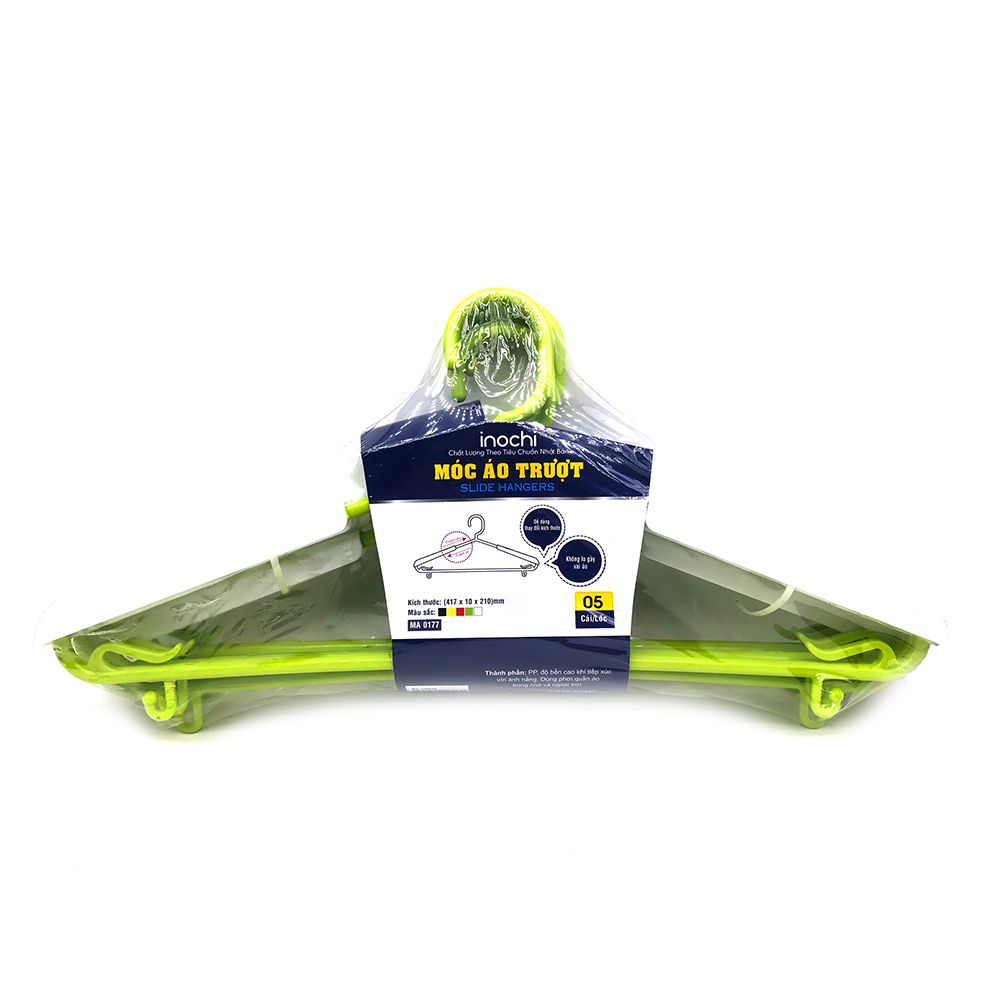 Móc Áo Trượt Inochi MA 0177 (05 Cái/ Lốc)