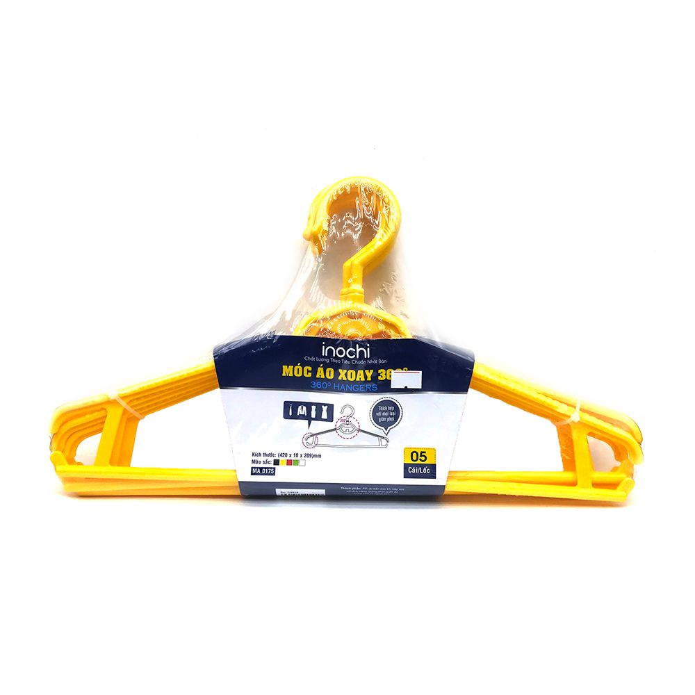 Móc Áo Xoay 360 Inochi MA 0175 (05 Cái/ Lốc)
