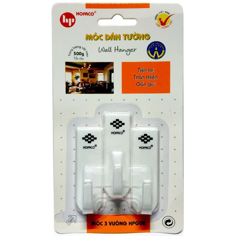 Móc Dán Tường Hofaco HPG08