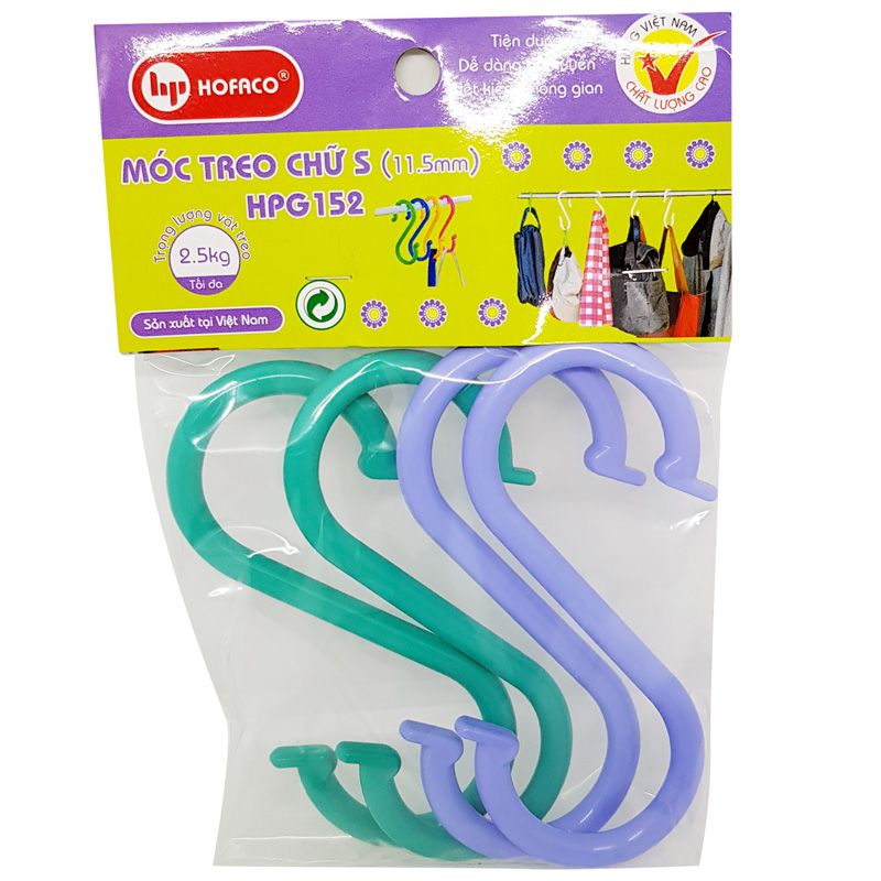 Móc Treo Chữ S Hofaco HPG152