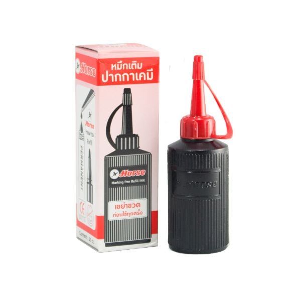 Mực lông dầu H-30cc đỏ