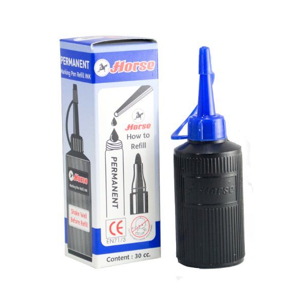 Mực lông dầu H-30cc xanh