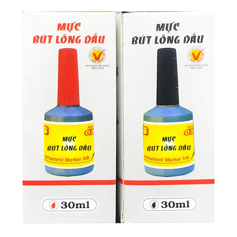 Mực Bút Lông Dầu HS MLD-001 (Có 2 Màu)