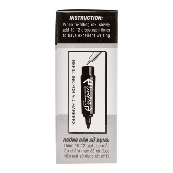 Mực Bút Lông Dầu Queen RFI-01 (Màu Đen)