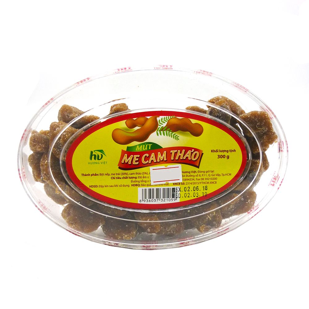 Mứt Me Cam Thảo Hương Việt (300g)