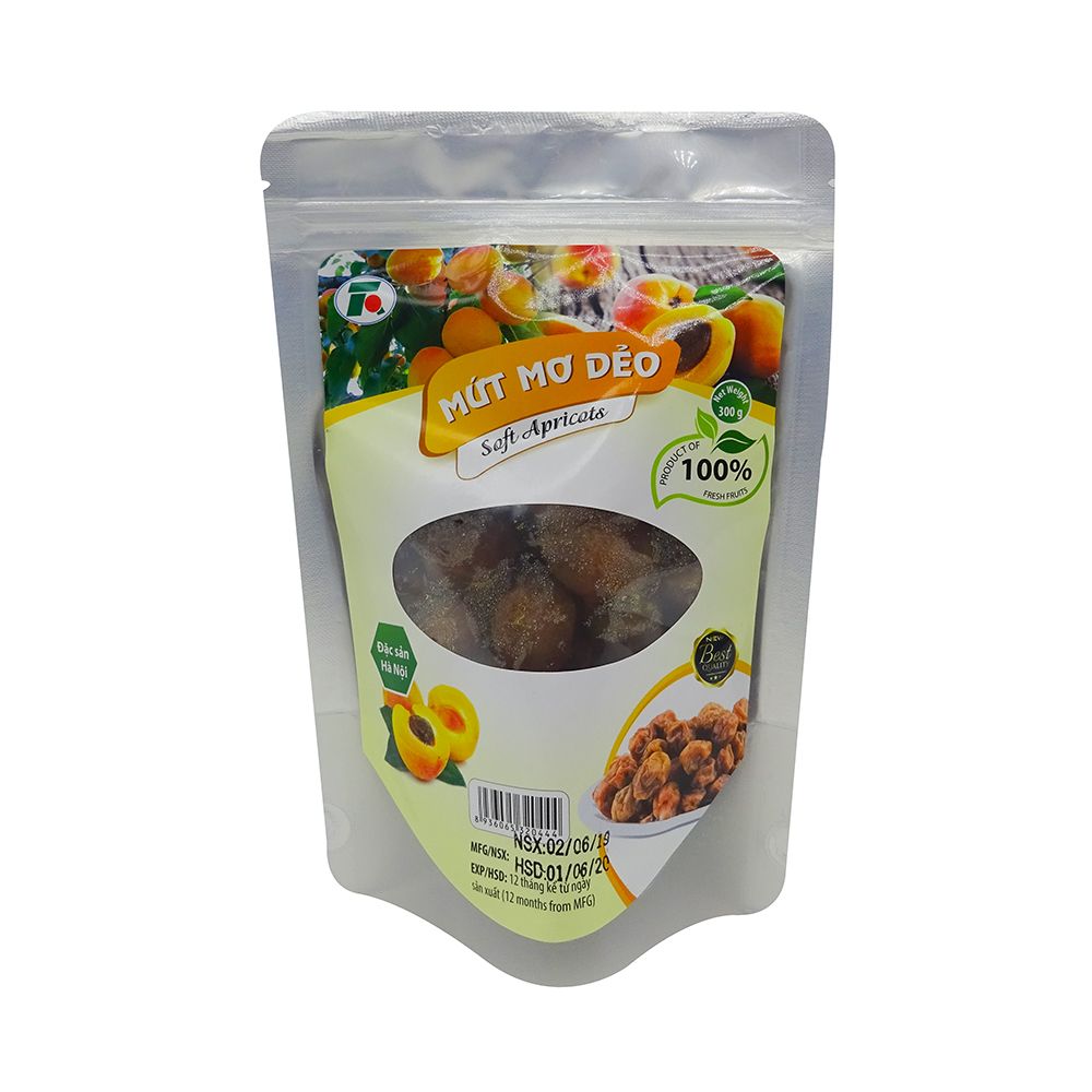  Mứt Mơ Dẻo Tuấn Anh (Gói 300g) 