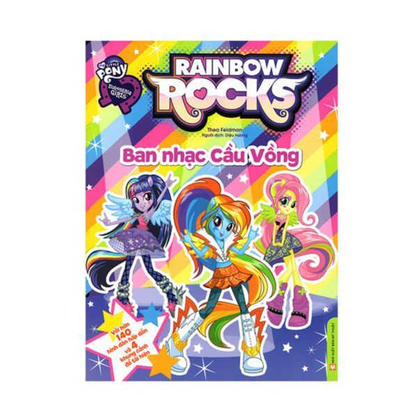 My Little Pony - Rainbow Rocks - Ban Nhạc Cầu Vồng (Hình Dán)
