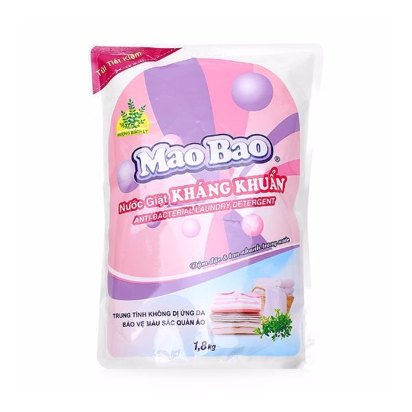 Nước Giặt Kháng Khuẩn Mao Bao (1,8 kg)
