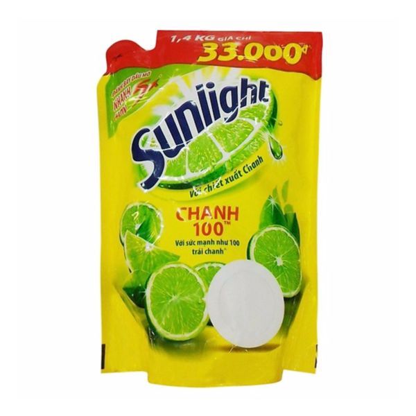 Nước Rửa Chén Sunlight Chanh (Túi 1.4kg)