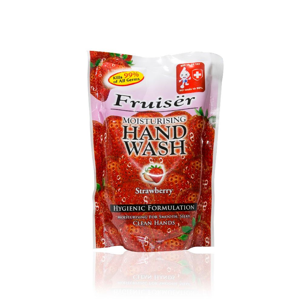 Nước rửa tay Fruiser hương dâu 400ml