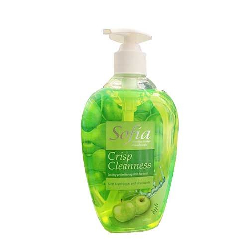 Nước rửa tay diệt khuẩn Sofia hương táo 500ml