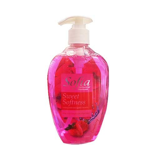 Nước rửa tay diệt khuẩn Sofia hương dâu tây 500ml