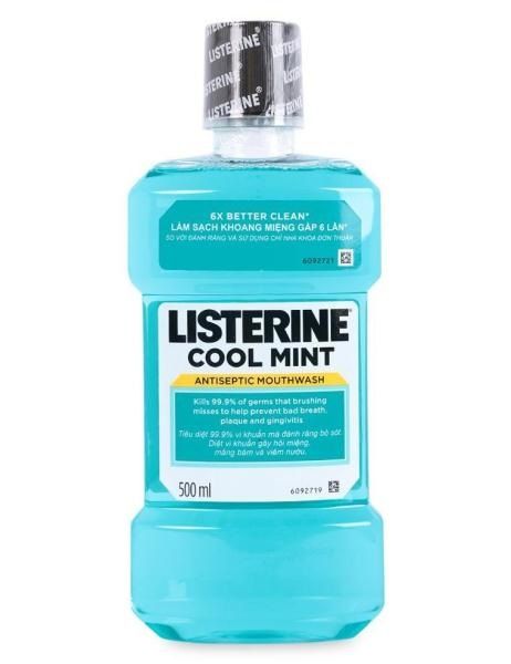 Nước Súc Miệng Listerine Cool Mint 500ml