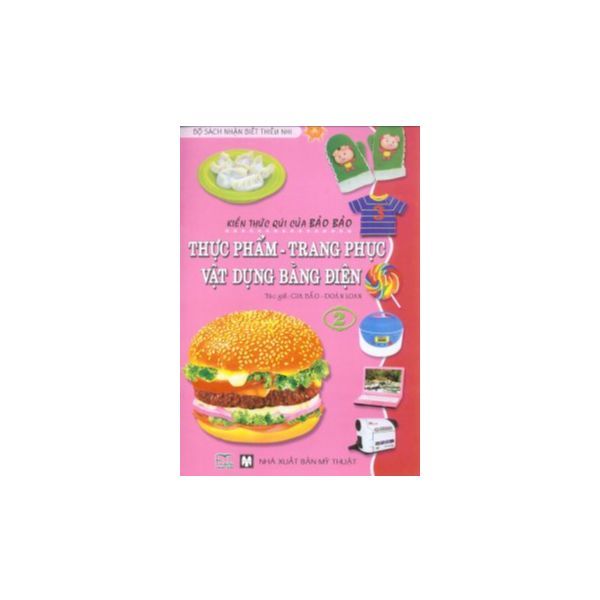 Kiến Thức Quí Của Bảo Bảo – Thực Phẩm, Trang Phục, Vật Dụng Bằng Điện
