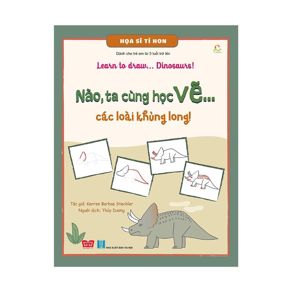 Nào, Ta Cùng Học Vẽ… Các Loài Khủng Long!