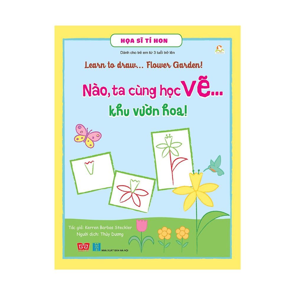 Nào, Ta Cùng Học Vẽ… Khu Vườn Hoa!