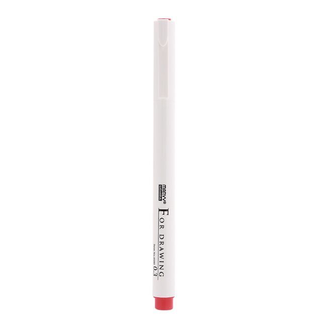 Bút Vẽ Kĩ Thuật Marvy 4600 Ngòi 0.3 - Màu Đỏ