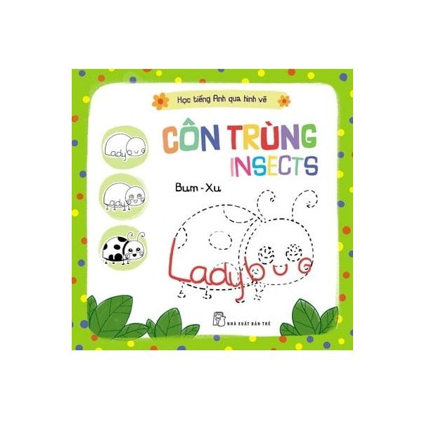 Học Tiếng Anh Qua Hình Tự Vẽ - Côn Trùng Insects