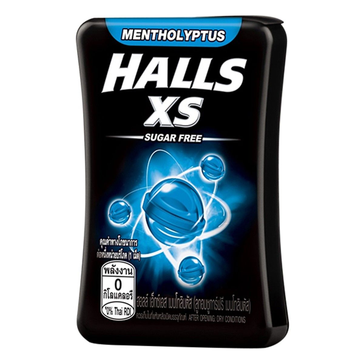 Kẹo ngậm không đường hall XS hương bạc hà 15gx12x24