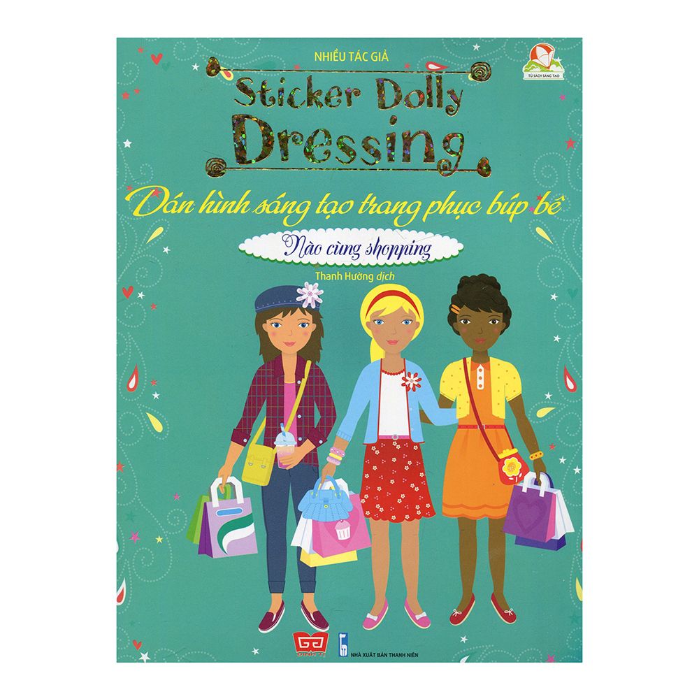 Sticker Dolly Dressing - Dán Hình Sáng Tạo Trang Phục Búp Bê - Nào Cùng Shopping (Tái Bản)