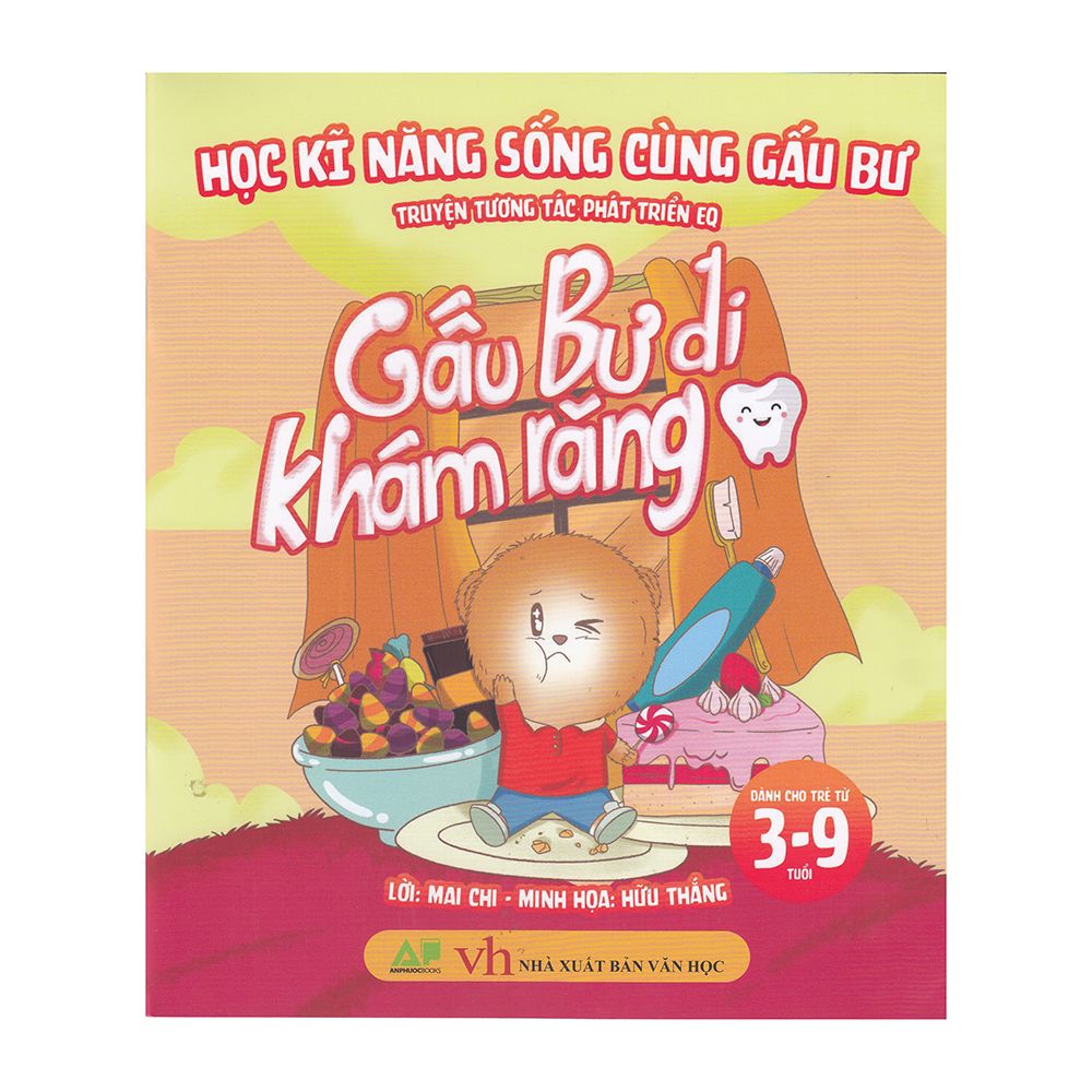 Học Kĩ Năng Sống Cùng Gấu Bự - Gấu Bự Đi Khám Răng (Dành Cho Trẻ Từ 3-9 Tuổi)