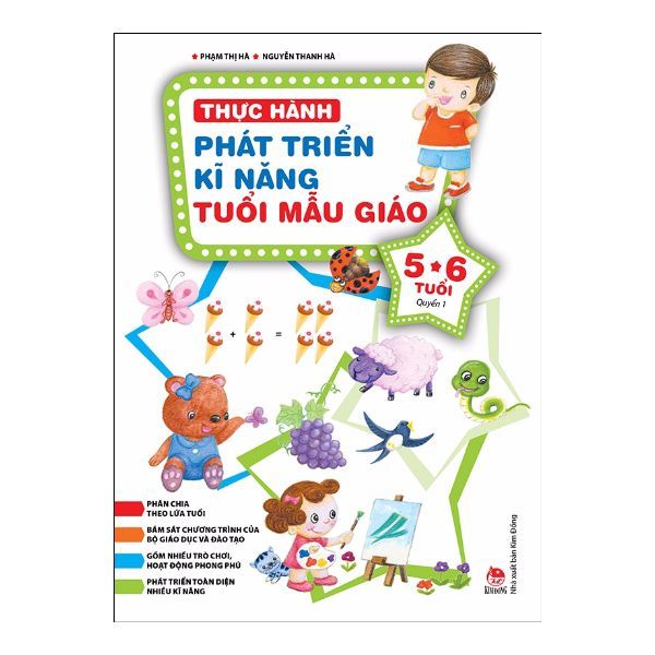 Thực Hành Phát Triển Kĩ Năng Tuổi Mẫu Giáo (5 - 6 Tuổi) - Quyển 1